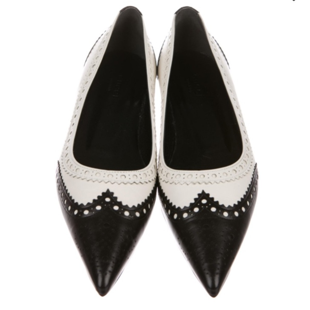 Gucci Brogue Wingtip Flats